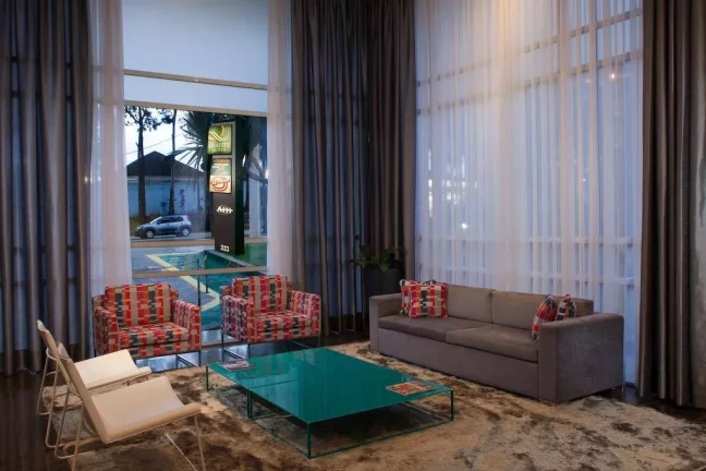 Imagem Flat disponível para venda no Quality Suites Alphaville, com 39m², 1 dormitório e 1 vaga