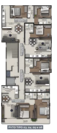 Imagem Micenas - Apartamento à venda no bairro Pedra Branca - Palhoça/SC