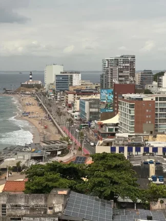 Imagem 3 Suítes, 141m2 privativos, no cheio de charme Morro Ipiranga - Barra, vista mar frontal e definitiva p/ o Cristo e Farol, mobiliado porteira fechada