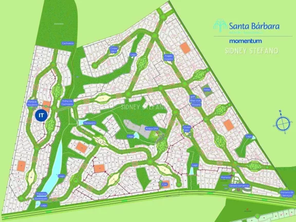 Imagem Terreno a venda no Santa Bárbara Resort Residence