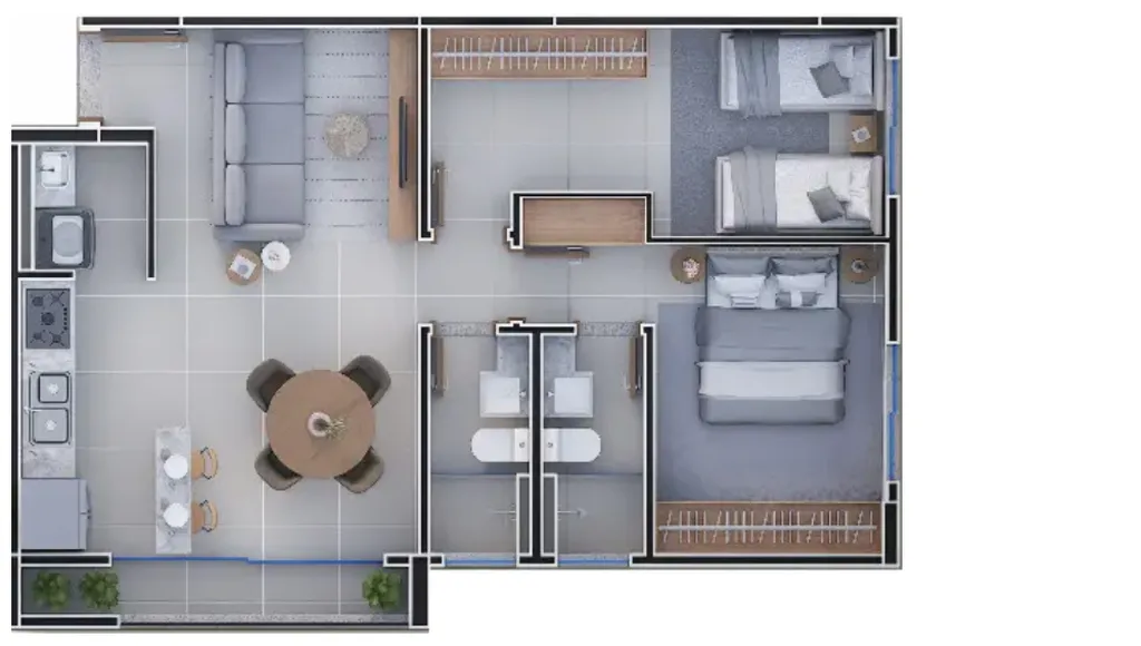 Imagem Apartamento à venda no bairro Vila Rosa - Goiânia/GO