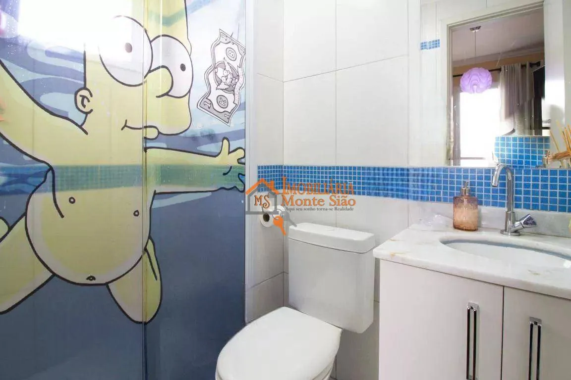 Imagem Apartamento com 2 dormitórios à venda, 59 m² por R$ 585.000,00 - Picanco - Guarulhos/SP