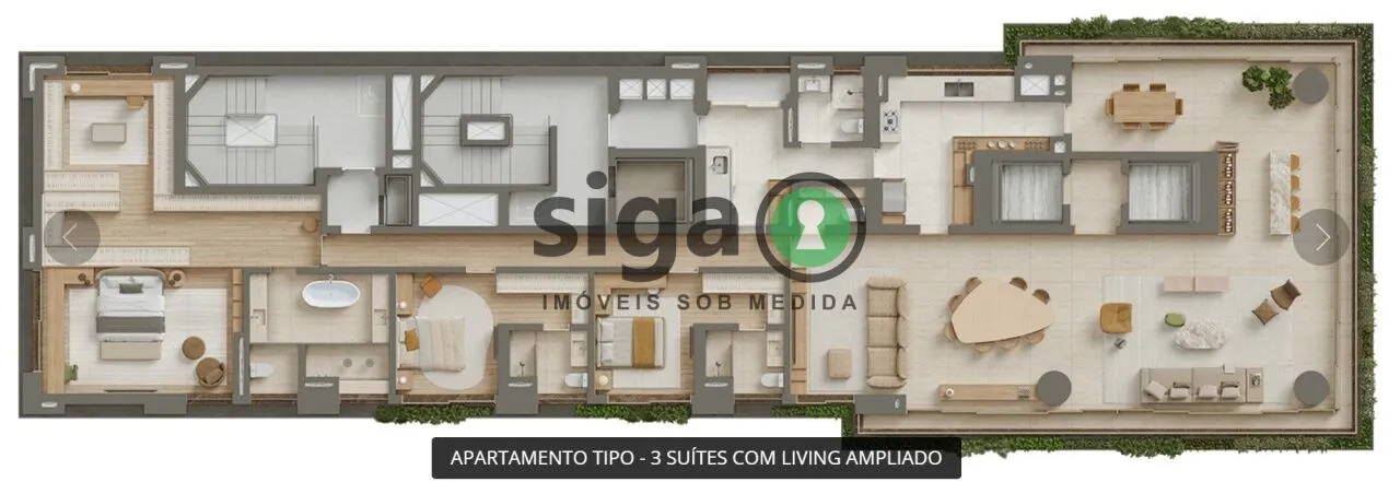 Imagem Apartamento para venda no Itaim Bibi 04 suítes, São Paulo - SP