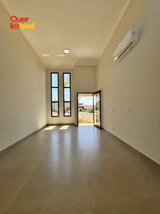 Imagem Imperdível oportunidade de adquirir casa em condomínio na Reserva Imperial, Ribeirão Preto-SP! 3 quartos, 3 suítes, 2 salas, 4 banheiros, 4 vagas de garagem e 151,50 m² de área. Visite agora! Quer Imóvel Negócios Imobiliários!