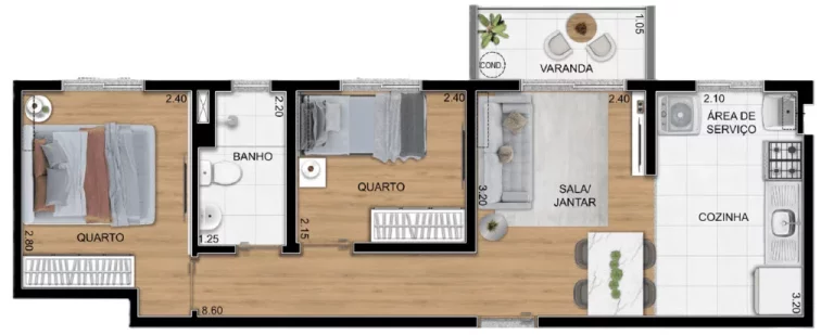 Imagem APARTAMENTO RESIDENCIAL em Rio de Janeiro - RJ, Todos os Santos