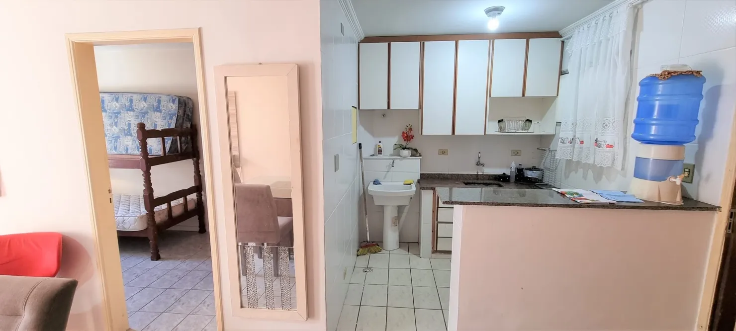 Imagem Amplo Apartamento na Praia Grande - Ubatuba: 3 Dormitórios, Suíte, 2 Sacadas, Sala Ampla e Vaga Coberta