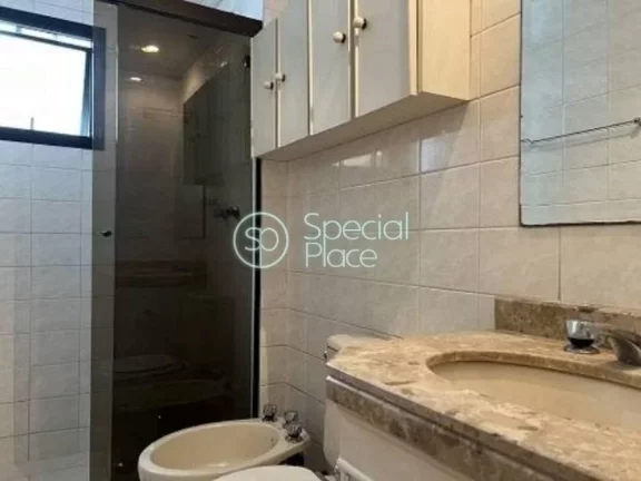 Imagem 100 metros 3 dormitórios 1 suíte lavabo dependências de empregada ( quarto + banheiro ) 2 vagas d...