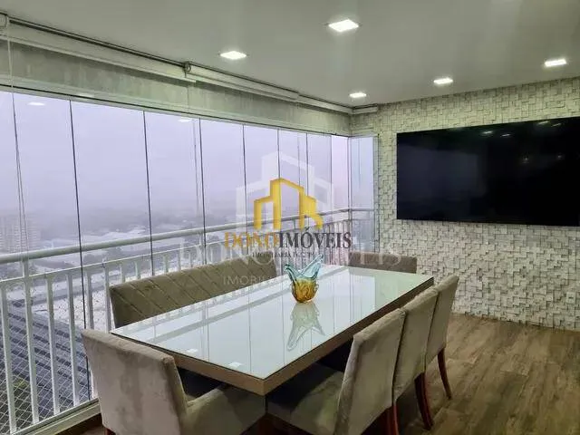 Imagem Apto 155 m² 3 suítes 3 vagas andar alto vista livre Domo Life Centro SBC
