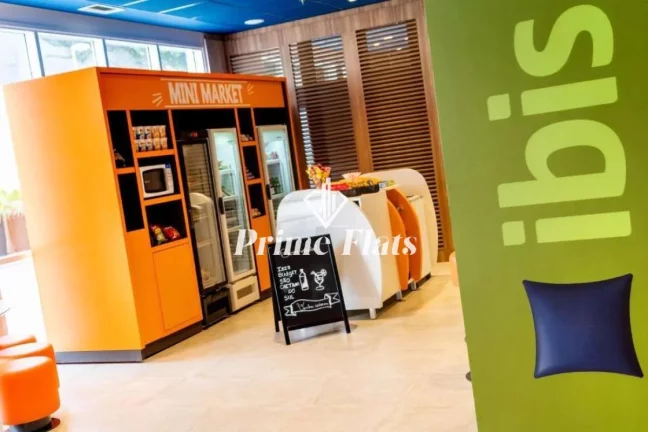 Imagem Flat disponível para venda no Íbis Budget São Caetano, com 13m², 1 dormitório e 1 vaga