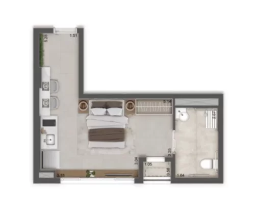 Imagem RAÍZES PREMIUM BUTANTÃ - MITRE - Aptos de 65m², a 750 metrôs do metrô Butantã Linha 4 Amarela!!