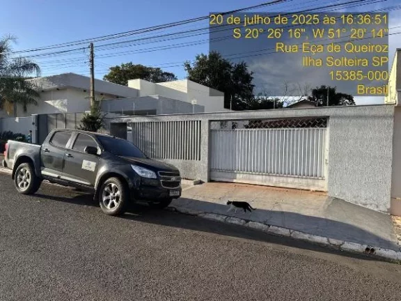 Foto do imóvel Oportunidade Única em ILHA SOLTEIRA - SP | Tipo: Casa | Negociação: Leilão | Situação: Imóvel em RUA ECA DE QUEIROZ