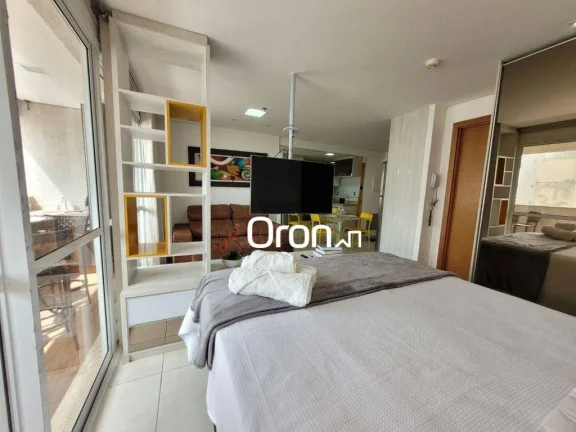 Imagem Flat com 1 dormitório à venda, 38 m² por R$ 469.000,00 - Jardim Goiás - Goiânia/GO