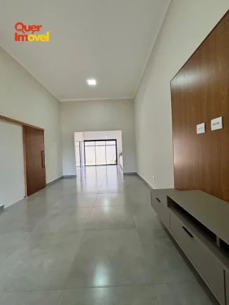 Imagem Casa de alto padrão em condomínio no Jardim Cybelli em Ribeirão Preto-SP! 3 quartos, 3 suítes, 3 salas, 5 banheiros, 4 vagas de garagem e 149,15 m² de área. Quer Imóvel Negócios Imobiliários!