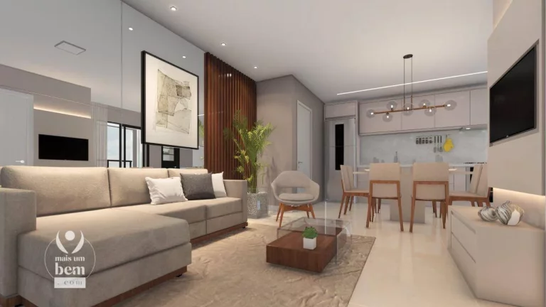 Imagem Apartamento novo com 2 quartos (1 suíte), sacada com churrasqueira à venda por R$ 587.822,80 - Boa Vista - Curitiba/PR