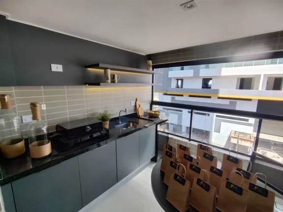 Imagem Apartamento com 1 dorm, Maracanã, Praia Grande - R$ 357 mil, Cod: 2869