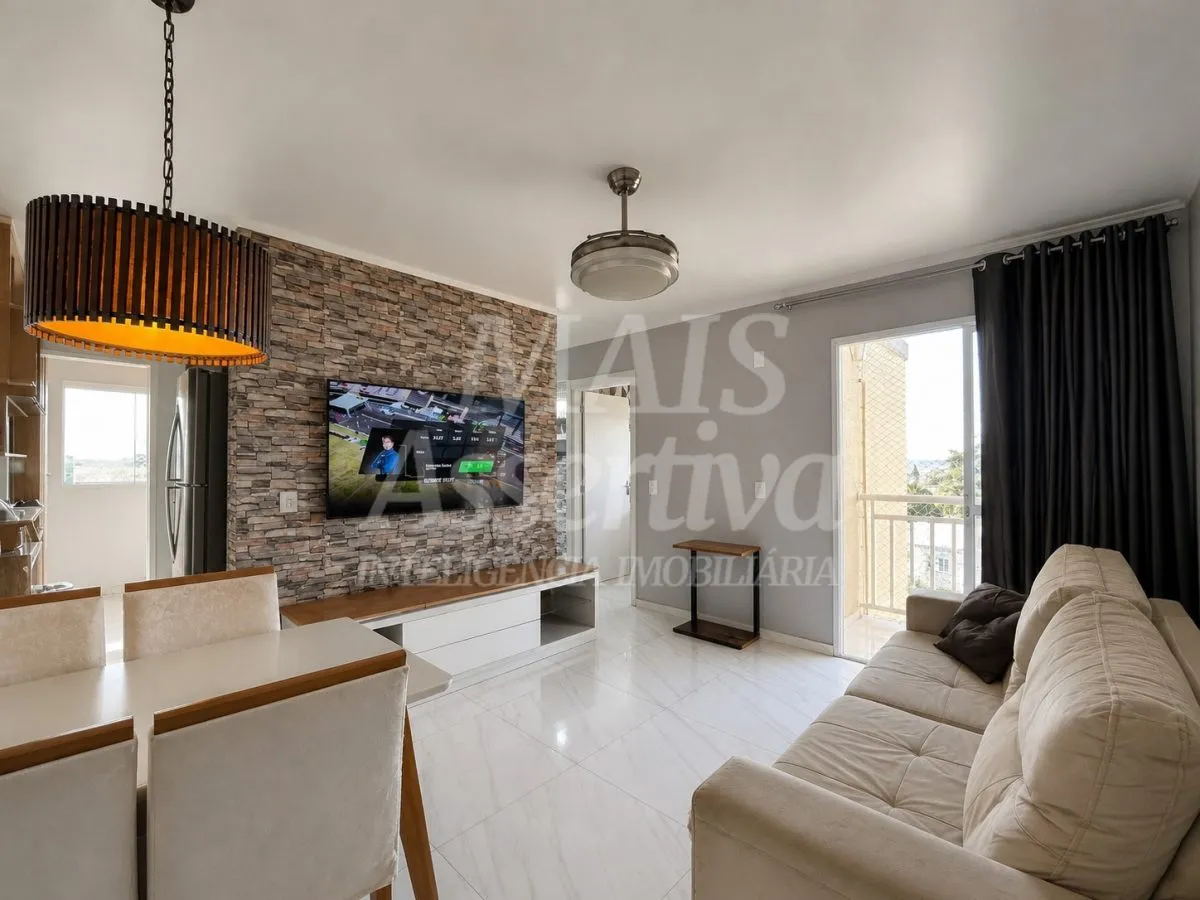 Foto do imóvel Excelente apartamento à venda - 3 Dormitórios, semi mobiliado e com sacada!