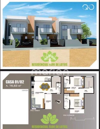 Imagem Sobrado com 2 quartos, Itajubá - Barra Velha