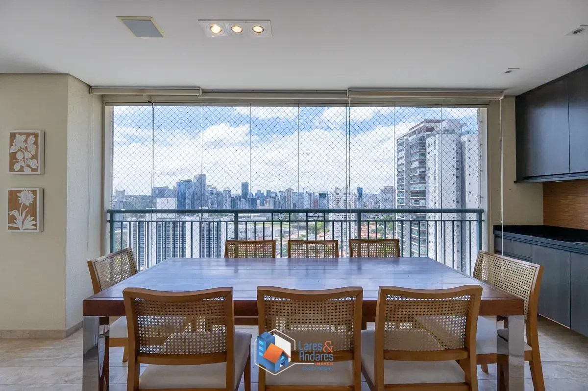 Imagem Apartamento para venda em Brooklin com 3 quartos, sendo 3 suítes, 168m²