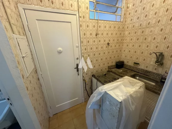 Imagem Apartamento com Vista para o Mar no Embaré – 1 Dormitório