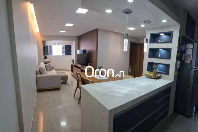 Imagem Apartamento mobiliado com 2 dormitórios à venda, 72 m² por R$ 590.000 - Jardim Goiás - Goiânia/GO