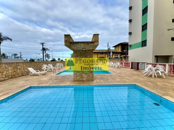Imagem Apartamento à venda na Praia do Massaguaçu: 2 quartos, mobiliado e reformado, condomínio completo