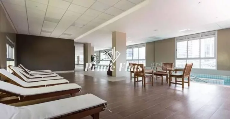 Imagem Flat disponível para locação no Condomínio Add Nova Berrini, com 33m², 1 dormitório e 1 vaga