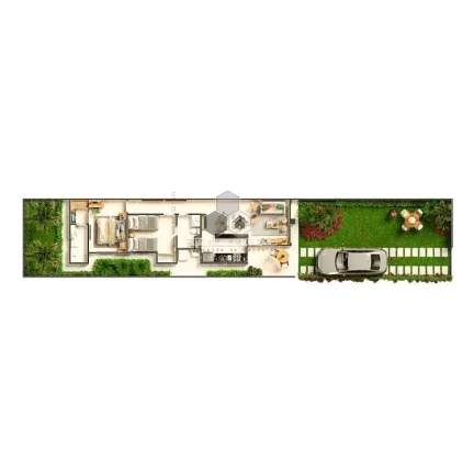 Imagem Morada do Ipê - Casas planas com 02 suítes no Eus?(C)bio