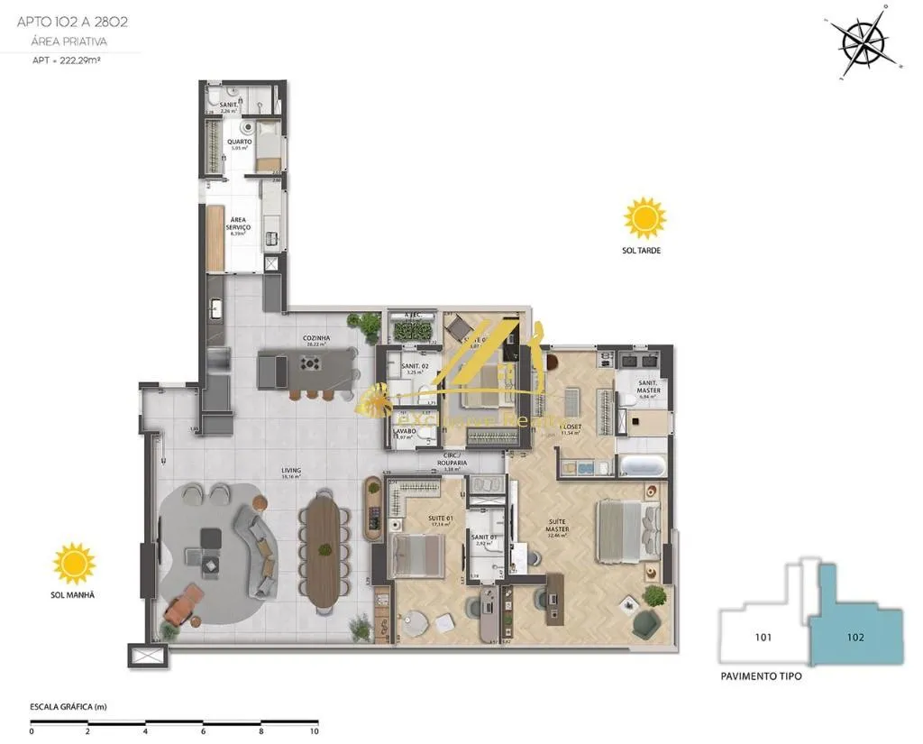Imagem Apartamento RESIDENCIAL em Salvador - Bahia, Pituba