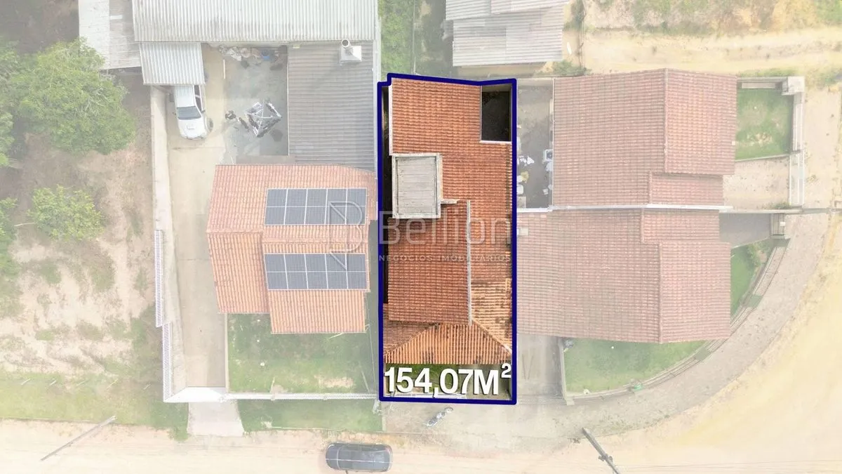 Imagem Casa geminada em Timbó com 2 dormitórios, semi mobiliada e apta para financiamento