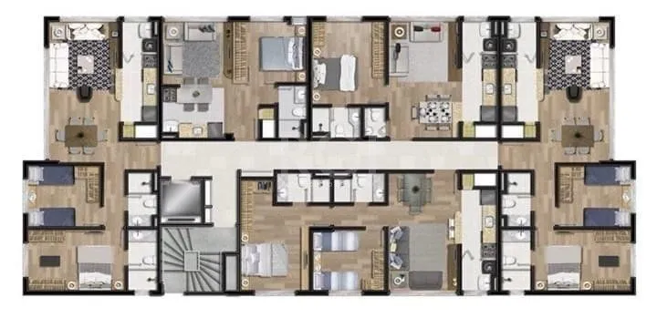 Imagem Apartamento 2 dormitórios com box duplo próximo ao Zaffari da Cabral