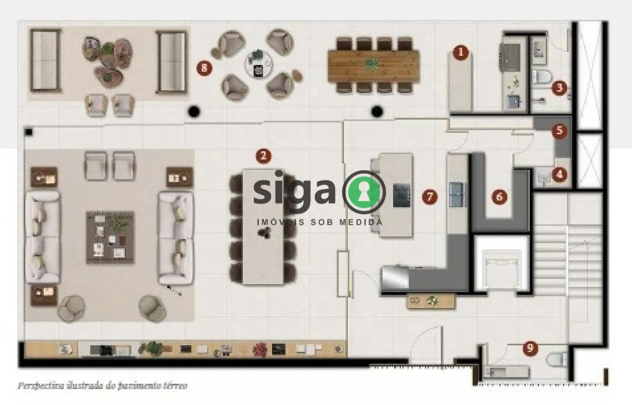 Imagem Casa em Condomínio Fechado à venda em Alto de Pinheiros com 4 Suítes e 7 Vagas - São Paulo