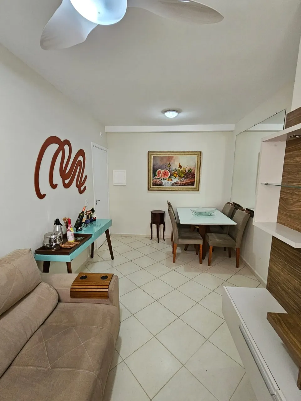 Imagem Apartamento para Locação em Sorocaba-SP, Bairro Além Ponte: 2 Quartos, 1 Sala, 1 Banheiro, 1 Vaga, 52m² de Área.