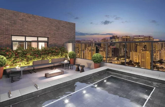 Imagem Apartamento à Venda Em Moema Com 1 Suíte e 1 Vaga - Em Construção