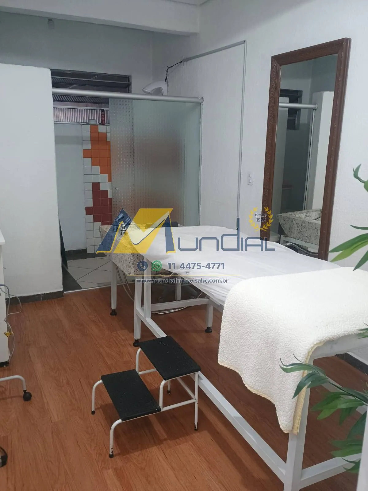 Imagem Salão Comercial 242 m² com 8 Vagas no Bangu, Santo André.
