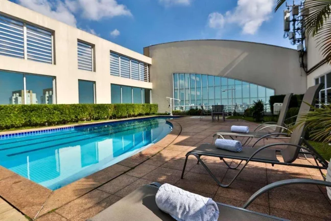 Imagem Flat disponível para venda no Comfort Ibirapuera, com 26m², 1 dormitório e 1 vaga de garagem