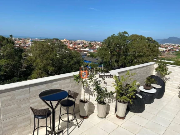 Imagem Apartamento Duplex com 3 dormitórios à venda, 154 m² por R$ 750.000,00 - Balneário Três Marias - Peruíbe/SP