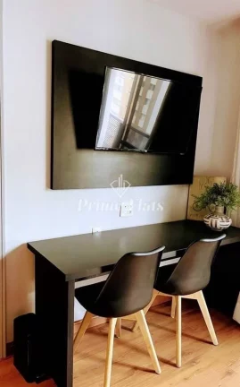 Imagem Flat disponível para locação no Hotel Intercity Interative Jardins, com 26m², 1 dormitório e 1 vaga