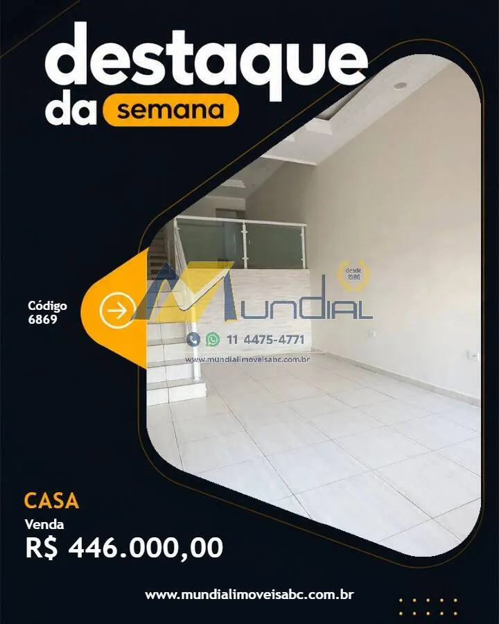 Foto do imóvel CASA À VENDA COM 115 M², 3 DORMITÓRIOS E 2 VAGAS - JARDIM EUROPA