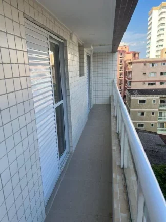 Imagem Apartamento com 2 dormitórios à venda, 74 m² por R$ 430.000,00 - Caiçara - Praia Grande/SP