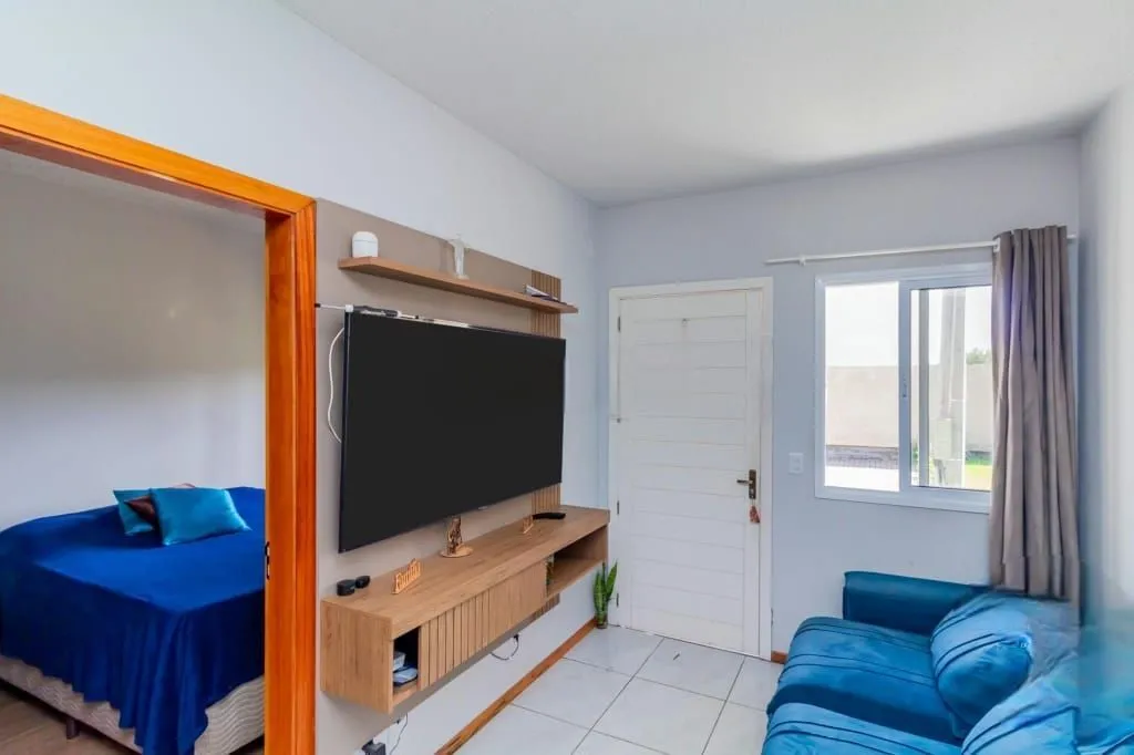 Imagem Casa Sobreposta térrea, com 2 dormitórios - Zona sul