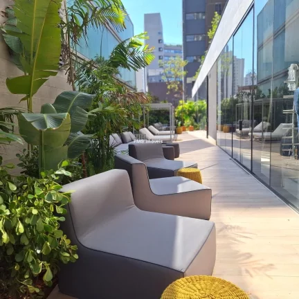 Imagem Apartamento à venda na Vila Nova Conceição com 3 suítes, 2 banheiros, 3 vagas.