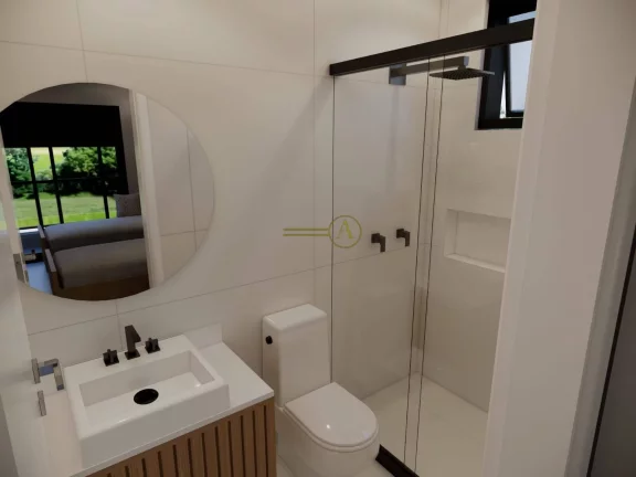 Imagem Sobrado luxuoso será entregue em julho 2025 cond Bougainville IV mobiliado
