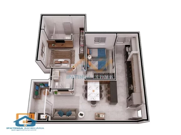 Imagem Apartamento 3 dorms. em construção no Imbaúbas - Ipatinga
