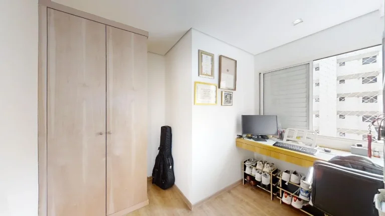 Imagem Apartamento Real Parque - 124M², 3 Dorms, 2 Suítes, 2 Salas, 2 Vagas Demarcadas, Varanda, Academia, Piscina, Lareira, Sauna, Gerador.