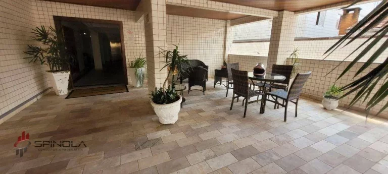 Imagem Apartamento com 2 dormitórios à venda, 81 m² por R$ 370.000,00 - Aviação - Praia Grande/SP