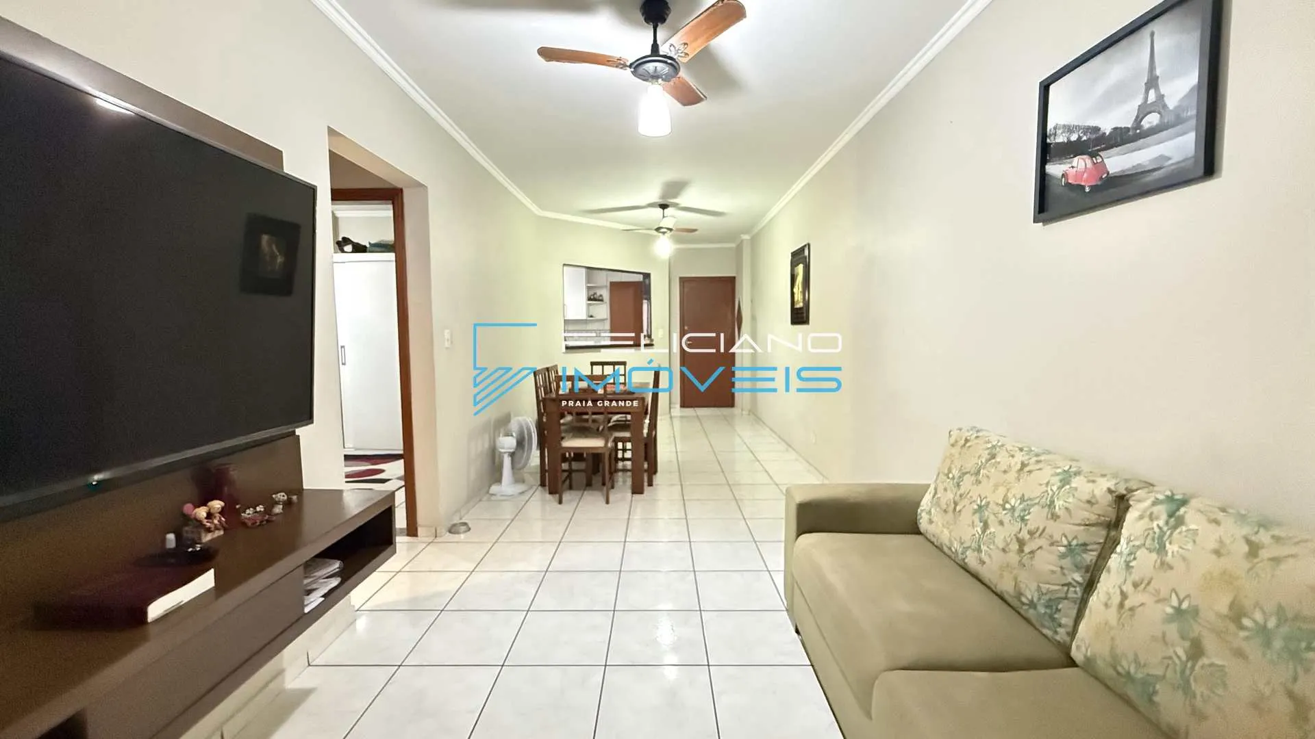 Imagem Apartamento com 2 quartos, Guilhermina, Praia Grande - R$ 550 mil, Cod: 7191