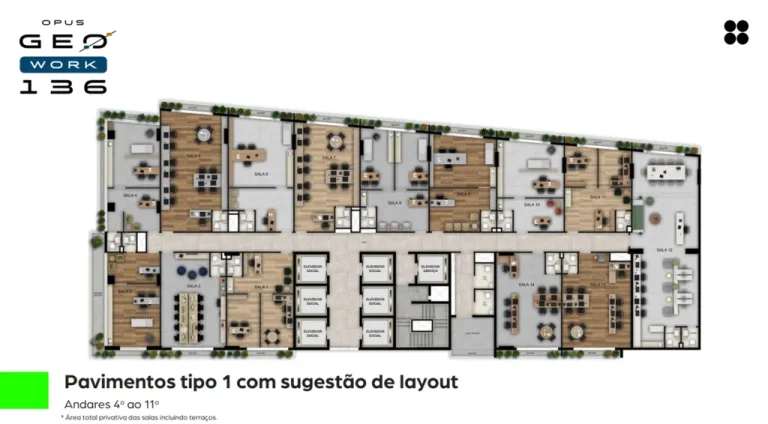 Imagem Opus Geo Work 136