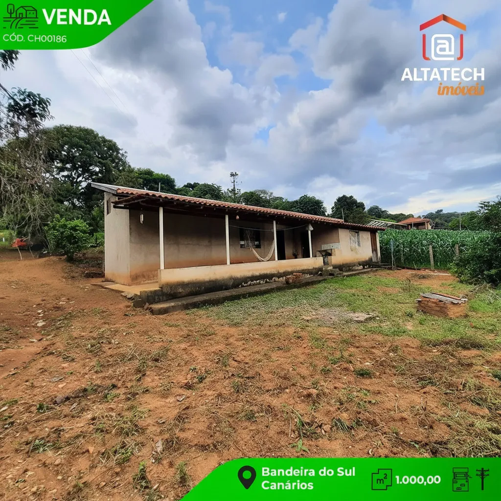 Imagem Chácara 60 m² à venda em Marlene, Bandeira do Sul