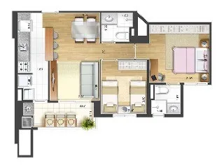 Imagem Edifício Stare Lorenzini Campestre Santo André, apartamento no bairro Campestre em Santo André