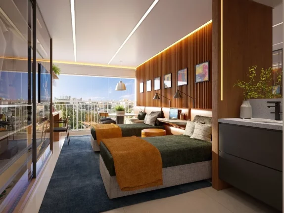 Imagem Studio à venda em São Paulo, Perdizes, com 1 quarto, 27,15m2